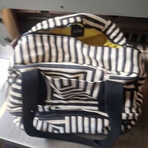 Kate Spade Saturday Striped Weekender Travel Tote Shoulder Bag 20" w/strap